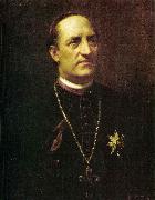 Portrait of Arnold Ipolyi, Gyula Benczur